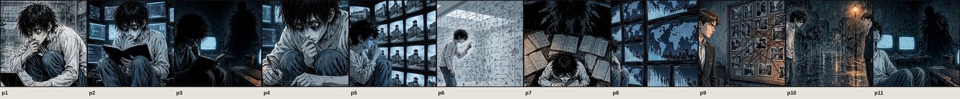 Character consistency across panels